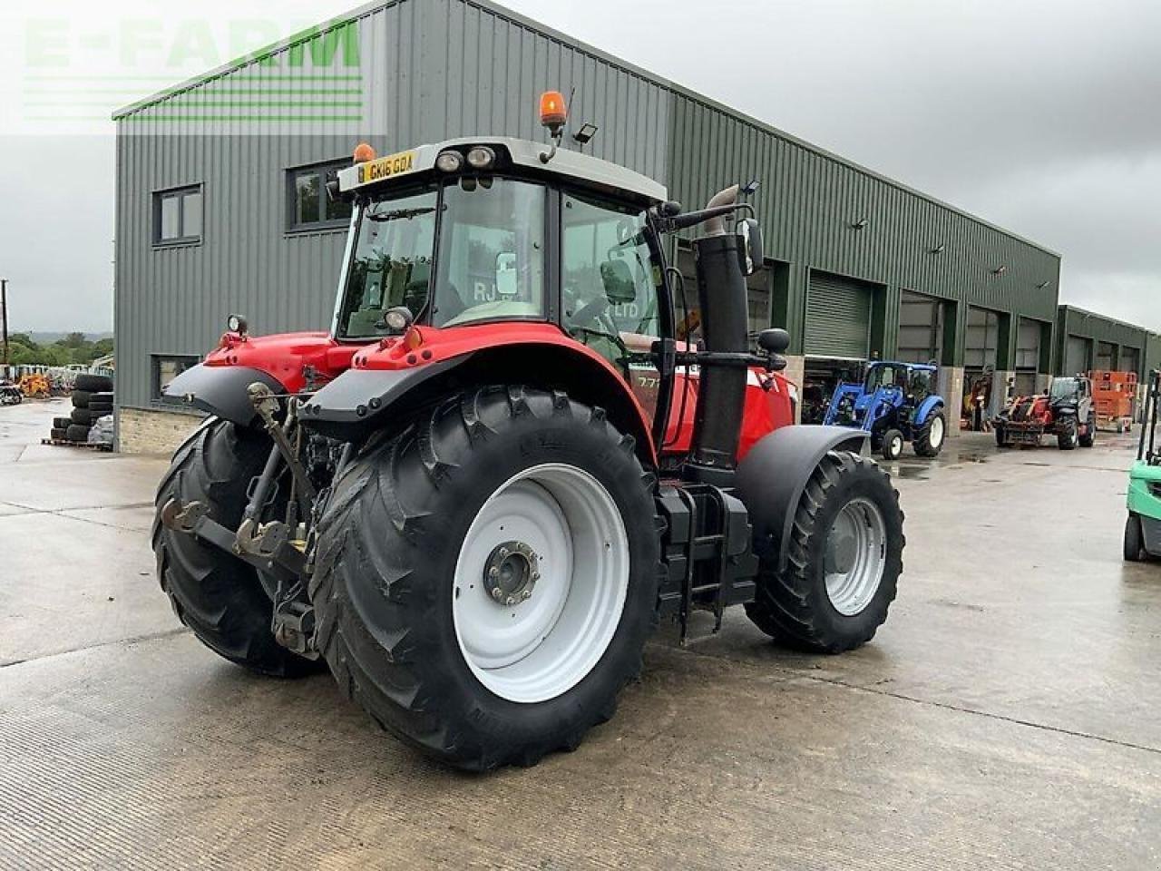 Traktor del tipo Massey Ferguson 7720 dyna-6 tractor (st20734), Gebrauchtmaschine In SHAFTESBURY (Immagine 9)