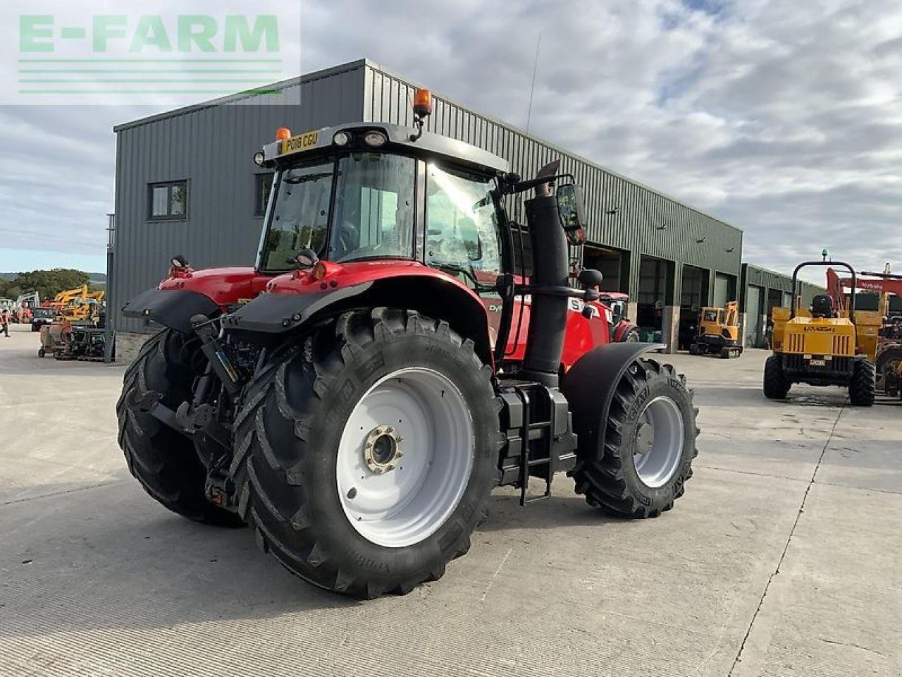 Traktor del tipo Massey Ferguson 7720s dyna 6 tractor (st20952), Gebrauchtmaschine en SHAFTESBURY (Imagen 9)