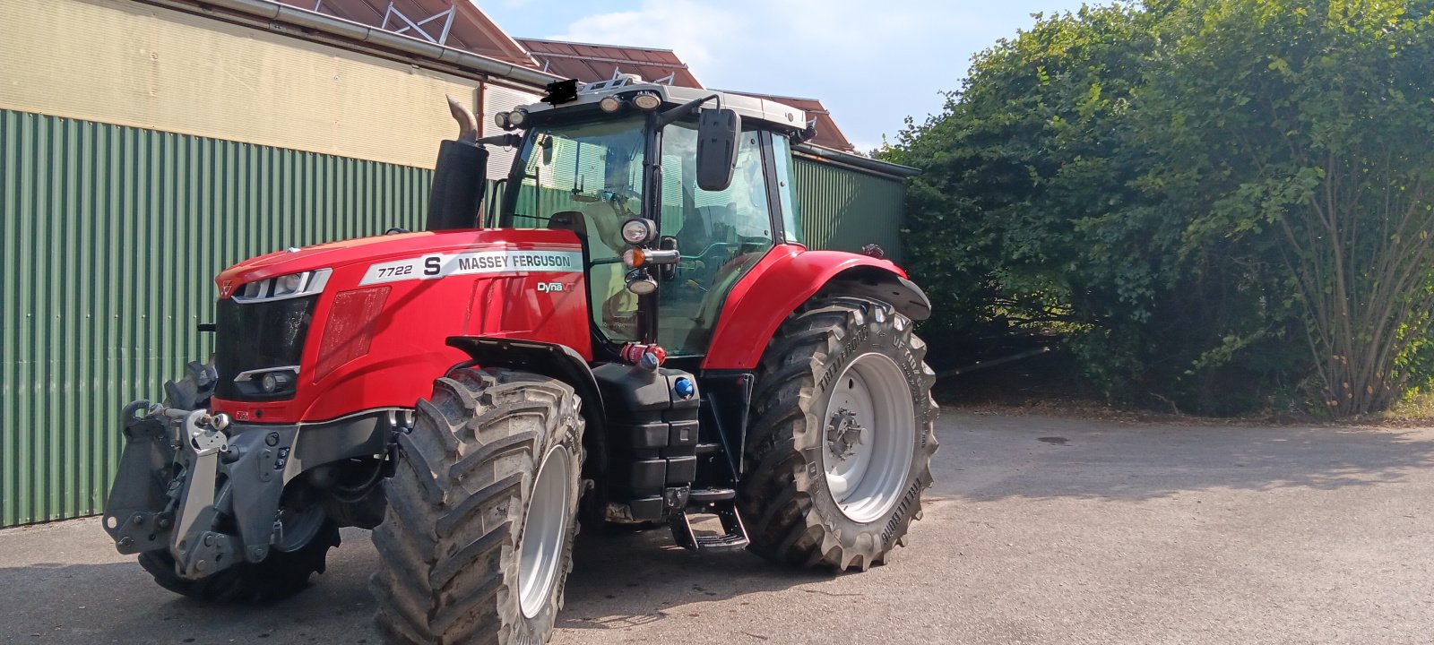 Traktor typu Massey Ferguson 7722 S  DYNA VT, Gebrauchtmaschine v Obernzenn (Obrázek 1)