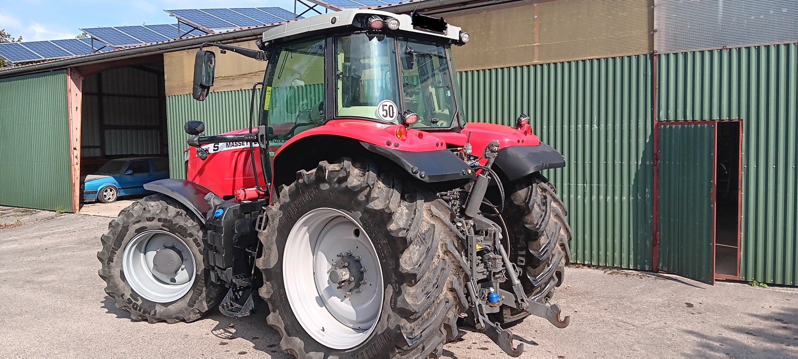 Traktor typu Massey Ferguson 7722 S  DYNA VT, Gebrauchtmaschine v Obernzenn (Obrázek 4)