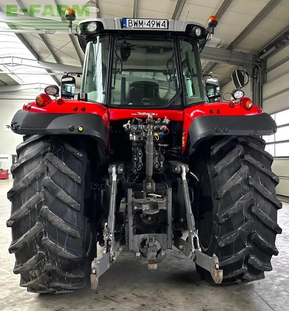 Traktor typu Massey Ferguson 7724 s dyna 6, Gebrauchtmaschine w SOKOŁY (Zdjęcie 4)