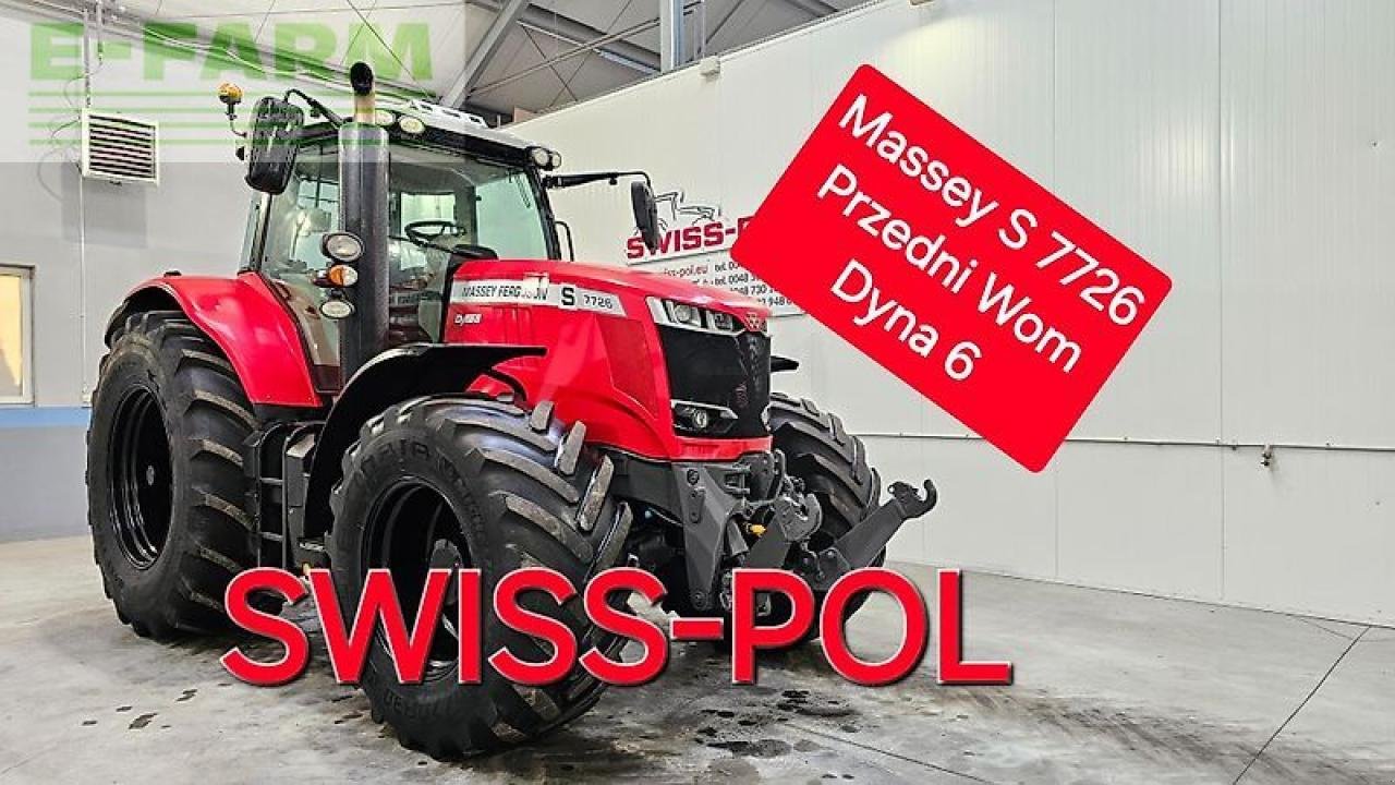 Traktor typu Massey Ferguson 7726 s, Gebrauchtmaschine w MORDY (Zdjęcie 1)