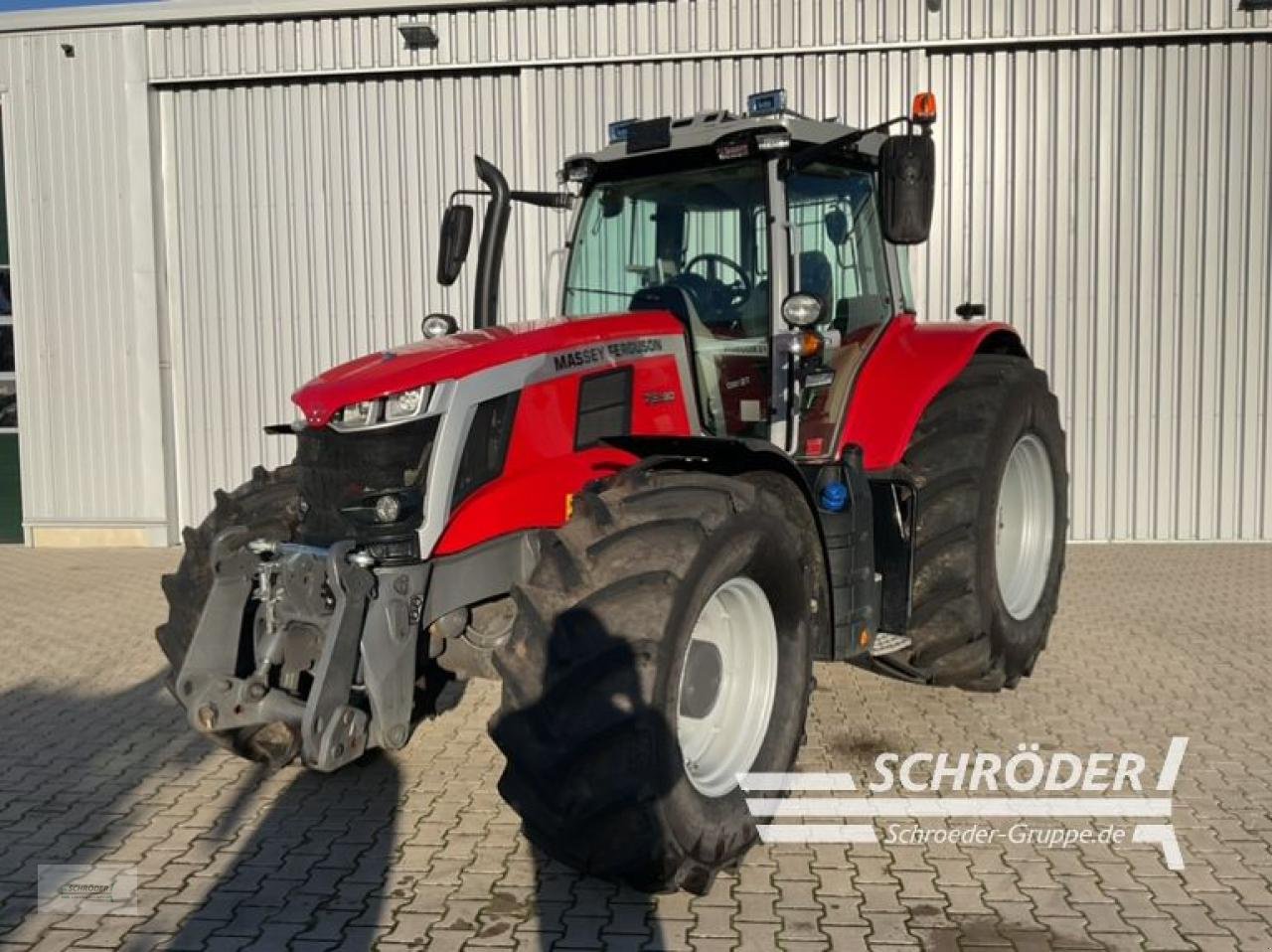 Traktor typu Massey Ferguson 7S.190 DYNA-VT EXCLUSIVE, Gebrauchtmaschine w Holdorf (Zdjęcie 8)