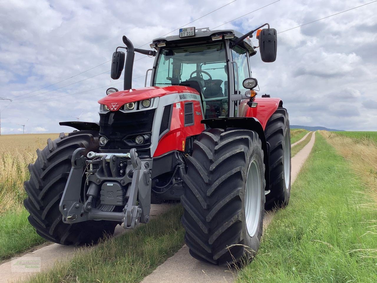 Traktor typu Massey Ferguson 7S.210 (Demomaschine), Gebrauchtmaschine w Coppenbruegge (Zdjęcie 1)