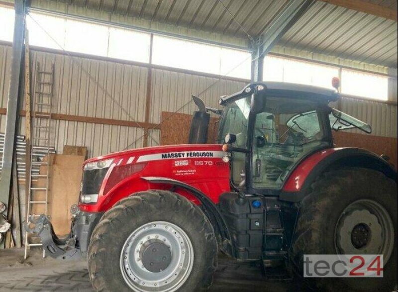 Traktor tip Massey Ferguson 8670, Gebrauchtmaschine in Rauenberg (Poză 2)