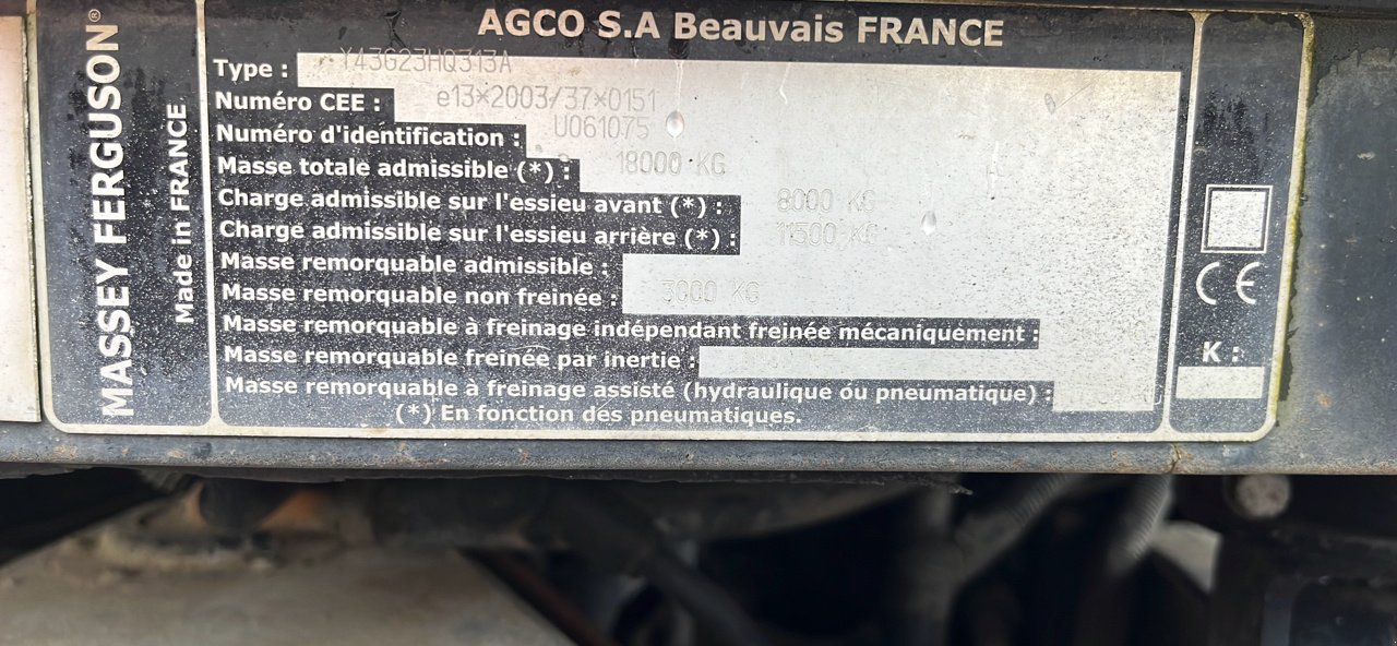 Traktor del tipo Massey Ferguson 8690 DYNA VT, Gebrauchtmaschine en Roches-sur-Marne (Imagen 10)