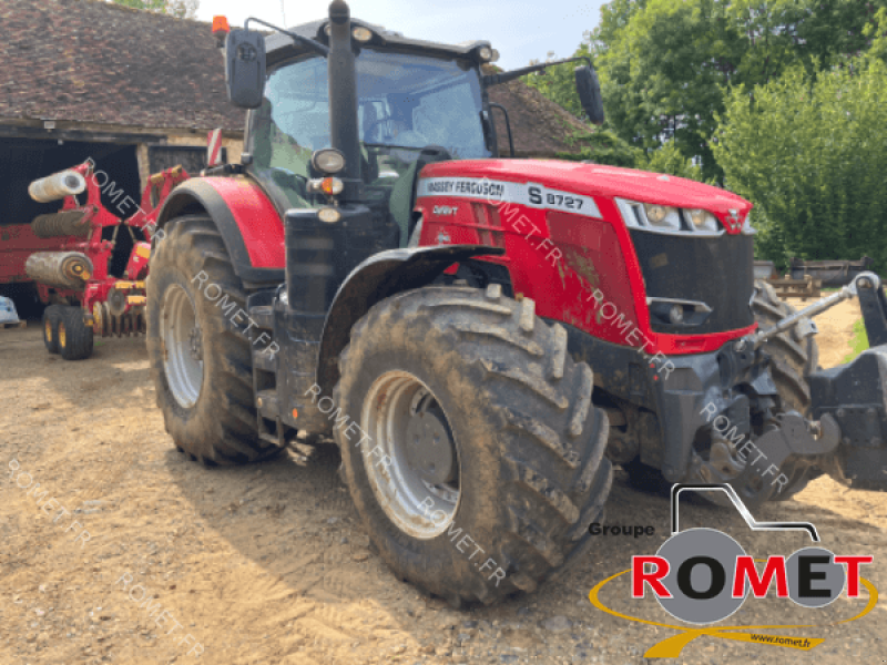 Traktor van het type Massey Ferguson 8727 S DV EX, Gebrauchtmaschine in Gennes sur glaize (Foto 5)