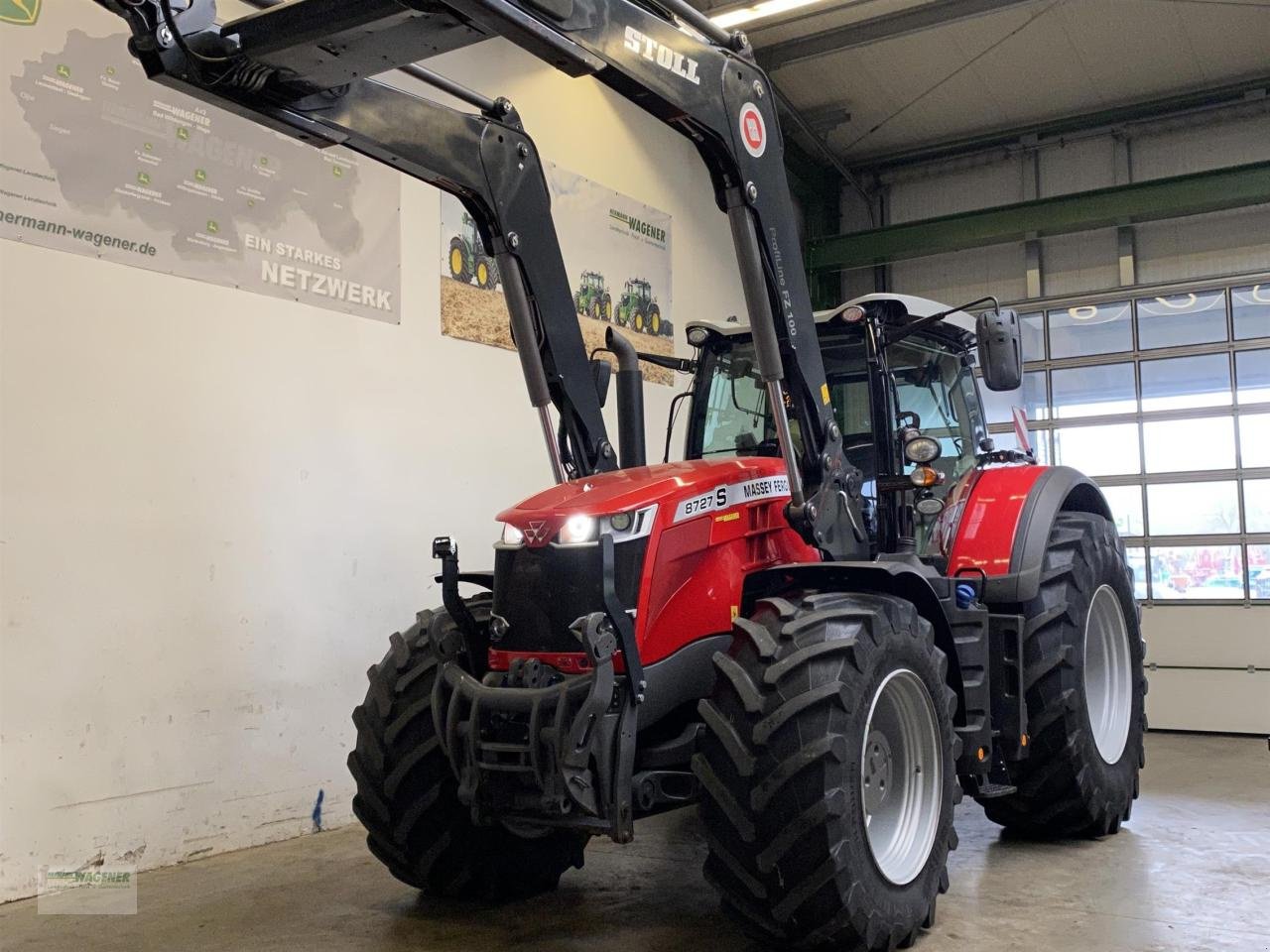 Traktor typu Massey Ferguson 8727S, Gebrauchtmaschine v Bad Wildungen - Wega (Obrázok 1)