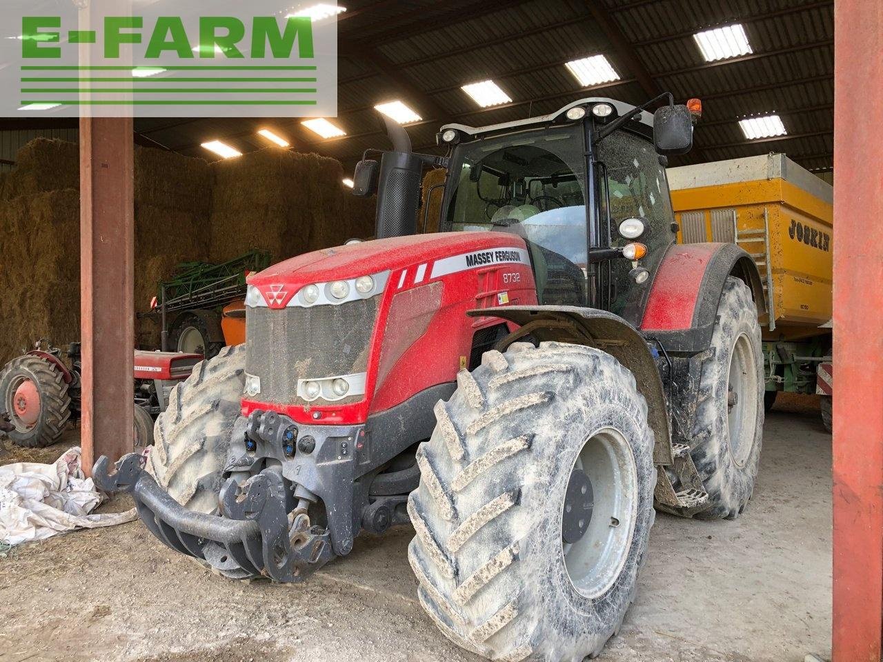 Traktor typu Massey Ferguson 8732 dyna-vt exclusive Exclusive, Gebrauchtmaschine v CHAUVONCOURT (Obrázek 5)