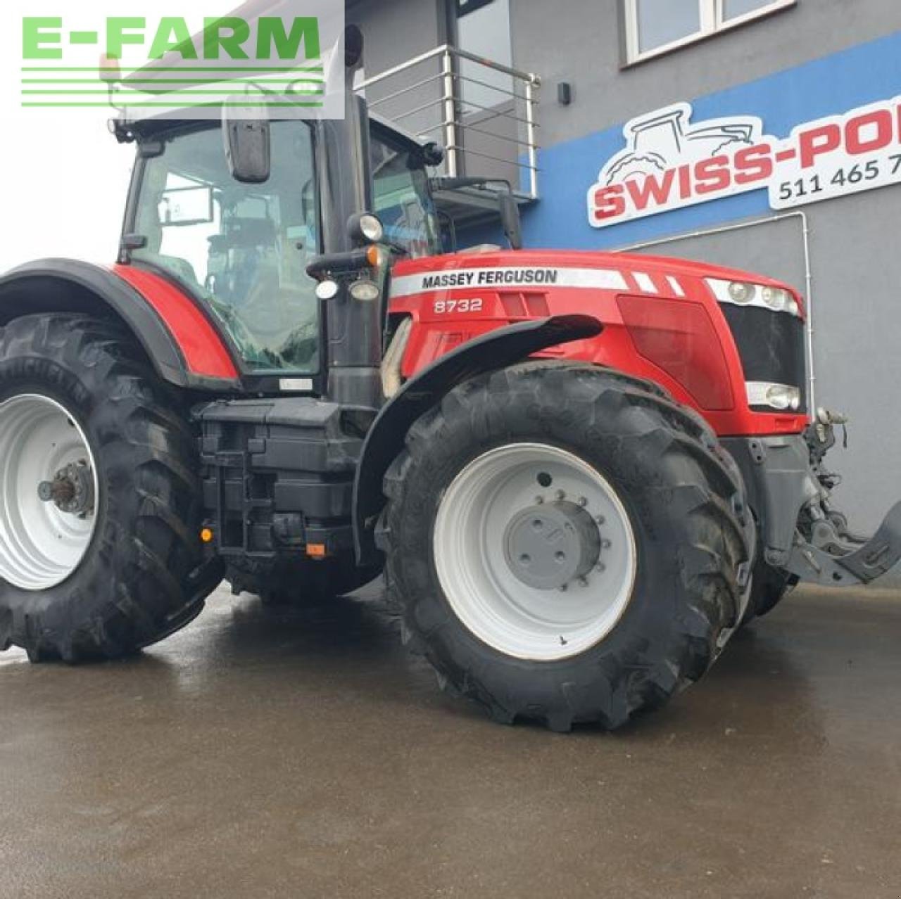 Traktor Türe ait Massey Ferguson 8732 dyna vt, Gebrauchtmaschine içinde MORDY (resim 14)