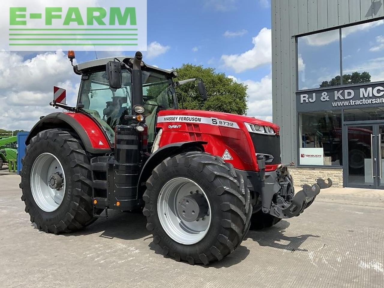 Traktor a típus Massey Ferguson 8732s tractor (st19370), Gebrauchtmaschine ekkor: SHAFTESBURY (Kép 2)