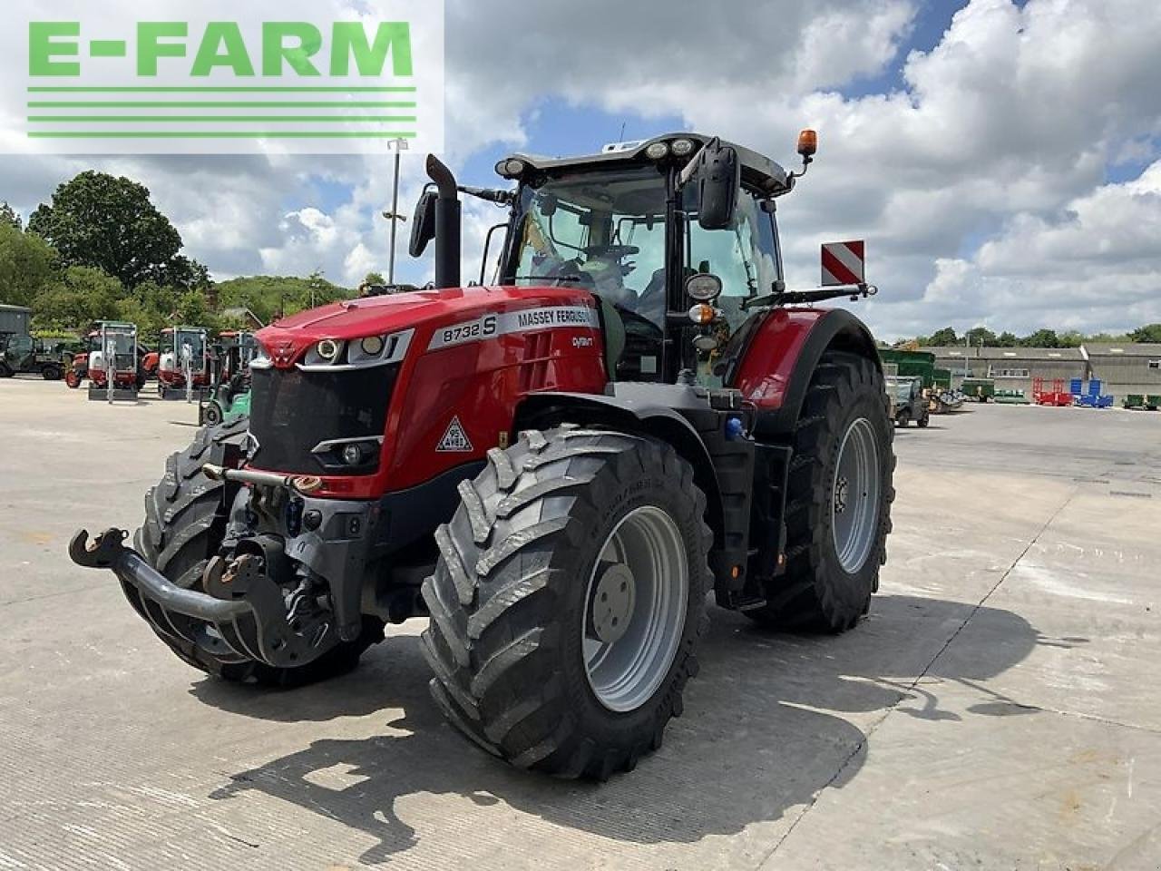 Traktor Türe ait Massey Ferguson 8732s tractor (st19370), Gebrauchtmaschine içinde SHAFTESBURY (resim 4)