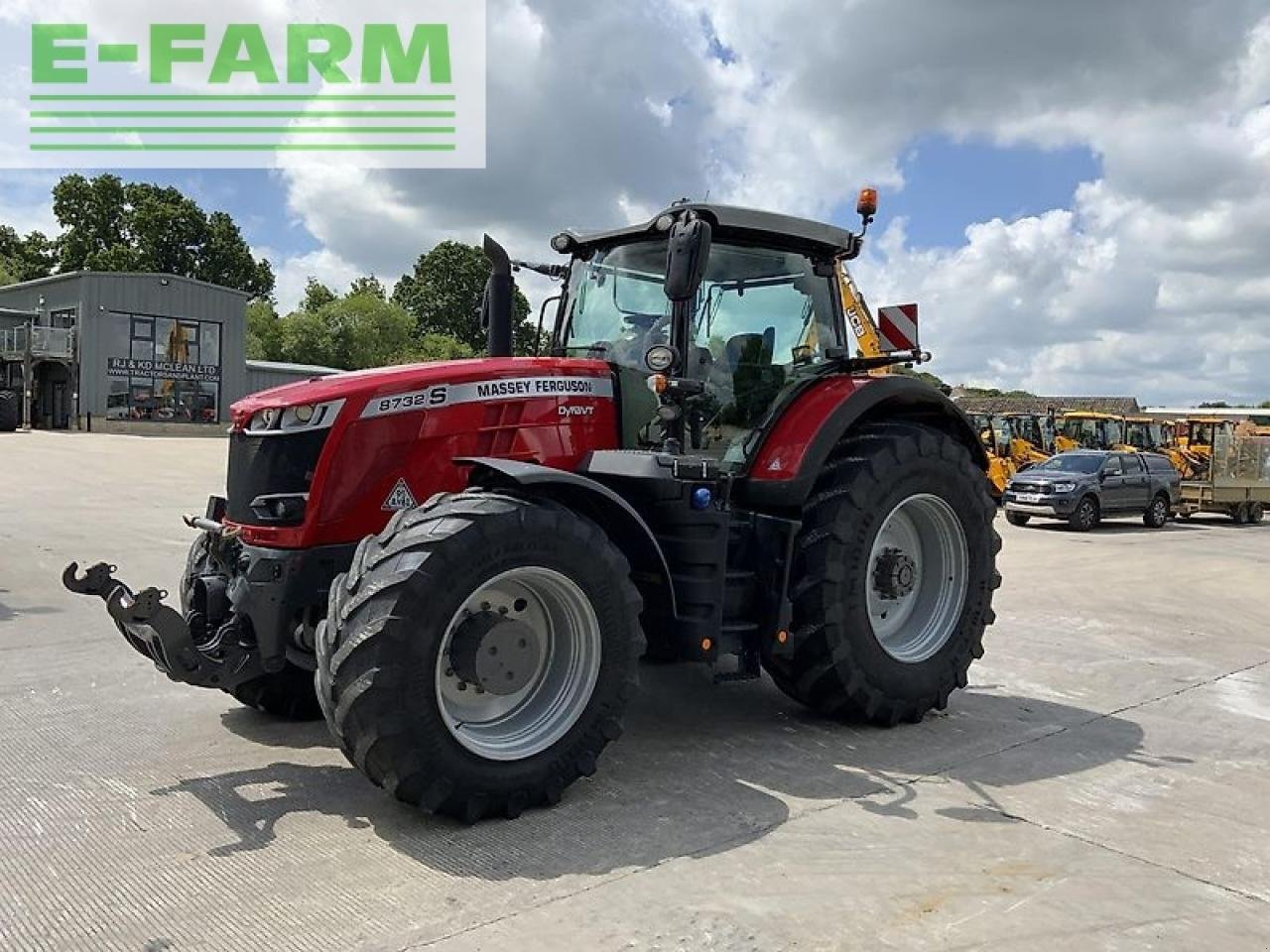 Traktor Türe ait Massey Ferguson 8732s tractor (st19370), Gebrauchtmaschine içinde SHAFTESBURY (resim 5)