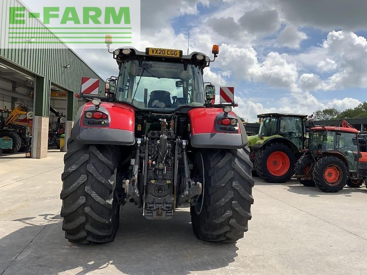 Traktor del tipo Massey Ferguson 8732s tractor (st19370), Gebrauchtmaschine en SHAFTESBURY (Imagen 8)