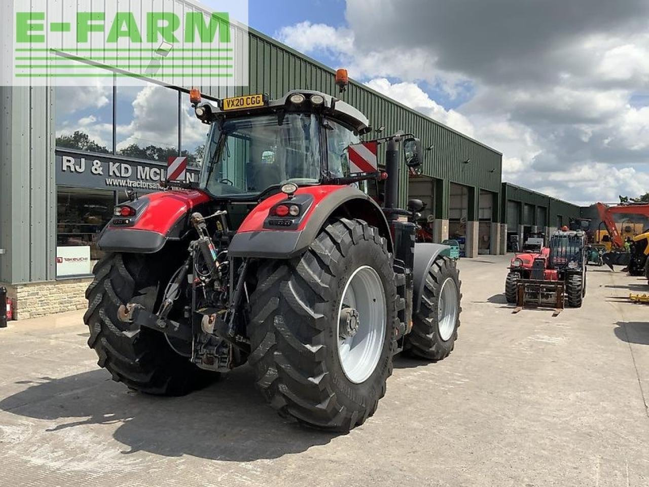 Traktor Türe ait Massey Ferguson 8732s tractor (st19370), Gebrauchtmaschine içinde SHAFTESBURY (resim 9)