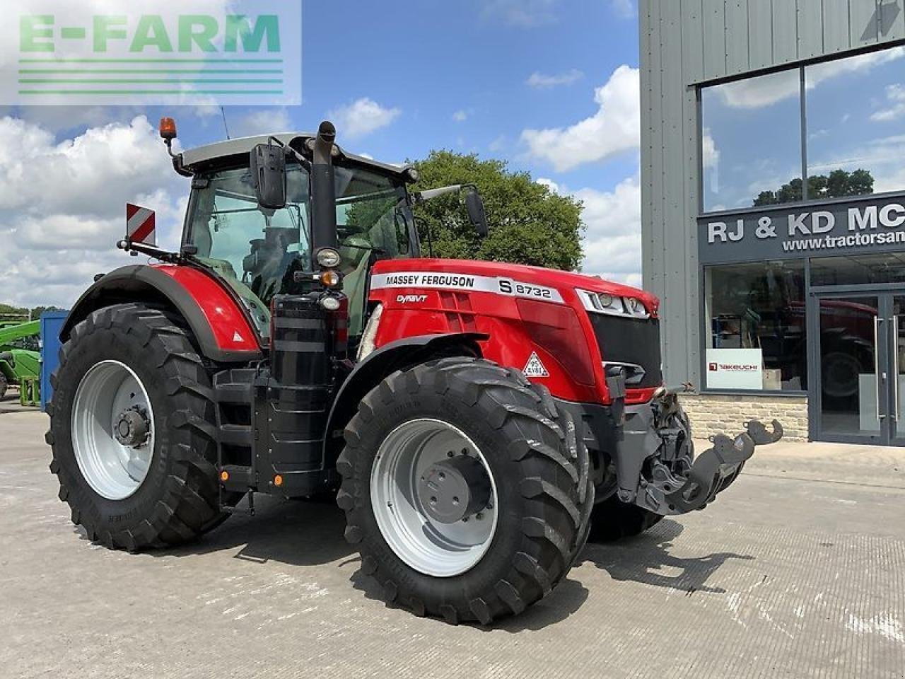 Traktor del tipo Massey Ferguson 8732s tractor (st19370), Gebrauchtmaschine en SHAFTESBURY (Imagen 2)