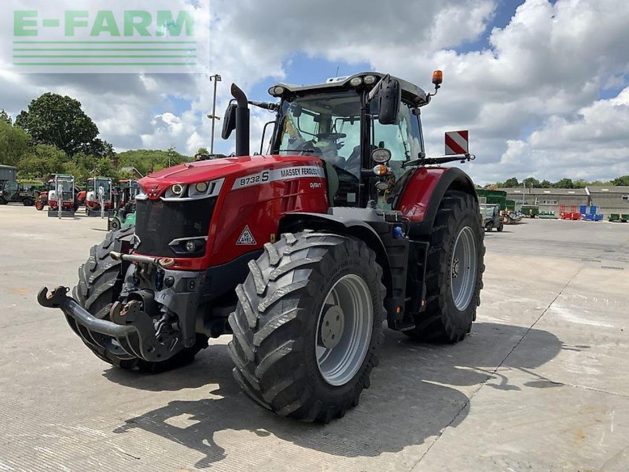 Traktor del tipo Massey Ferguson 8732s tractor (st19370), Gebrauchtmaschine en SHAFTESBURY (Imagen 4)