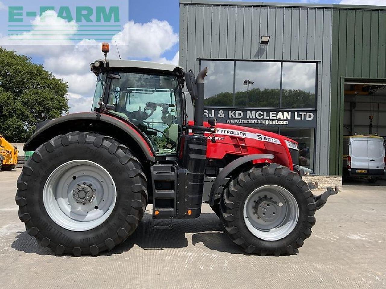 Traktor del tipo Massey Ferguson 8732s tractor (st19370), Gebrauchtmaschine en SHAFTESBURY (Imagen 10)