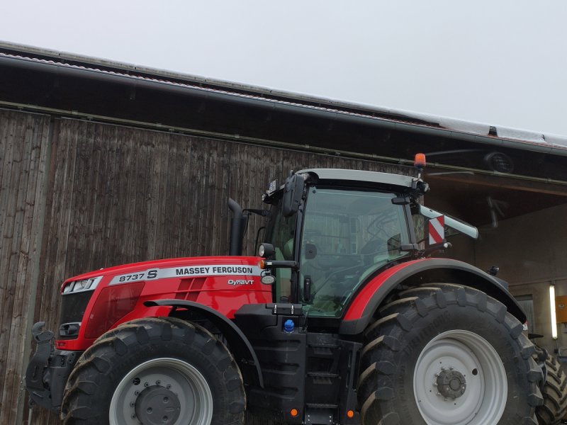 Traktor des Typs Massey Ferguson 8737 DynaVT, Gebrauchtmaschine in Simbach am Inn (Bild 1)