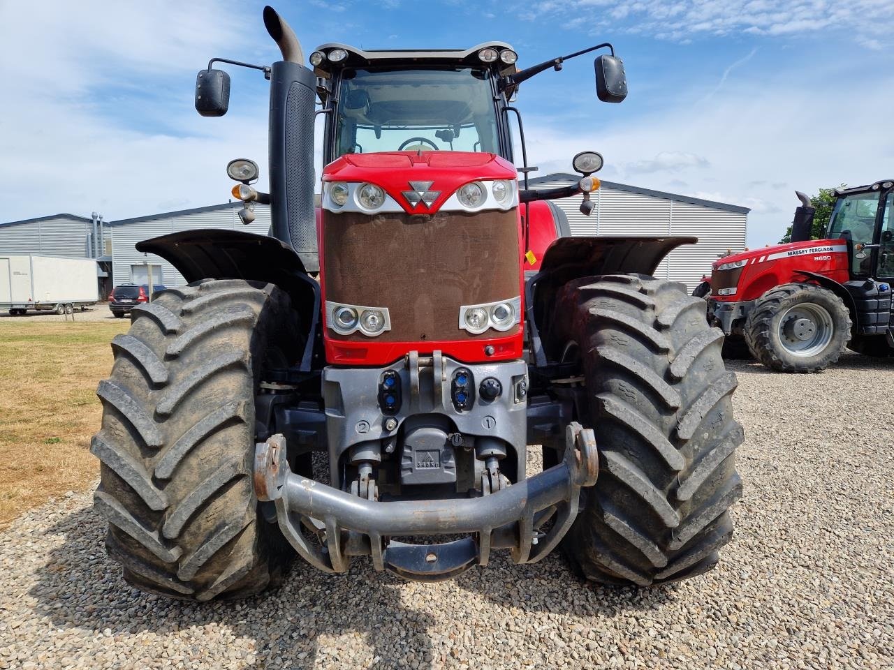 Traktor typu Massey Ferguson 8737 EXCLUSIVE, Gebrauchtmaschine w Videbæk (Zdjęcie 2)