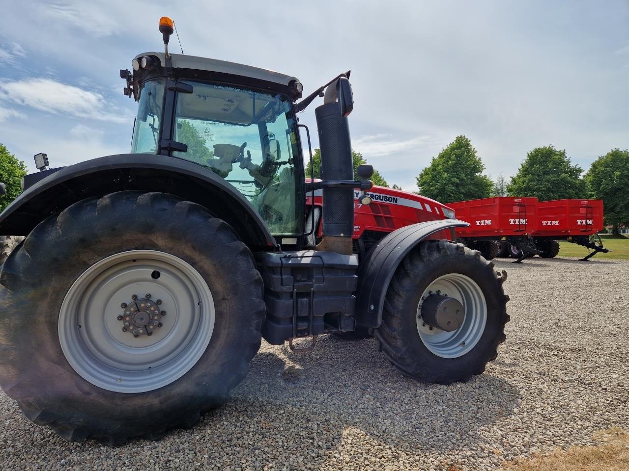 Traktor del tipo Massey Ferguson 8737 EXCLUSIVE, Gebrauchtmaschine en Videbæk (Imagen 4)