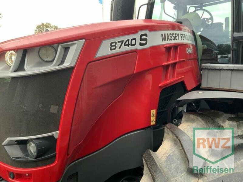 Traktor Türe ait Massey Ferguson 8740 S Dyna-VT Exclusive, Gebrauchtmaschine içinde Prüm (resim 16)