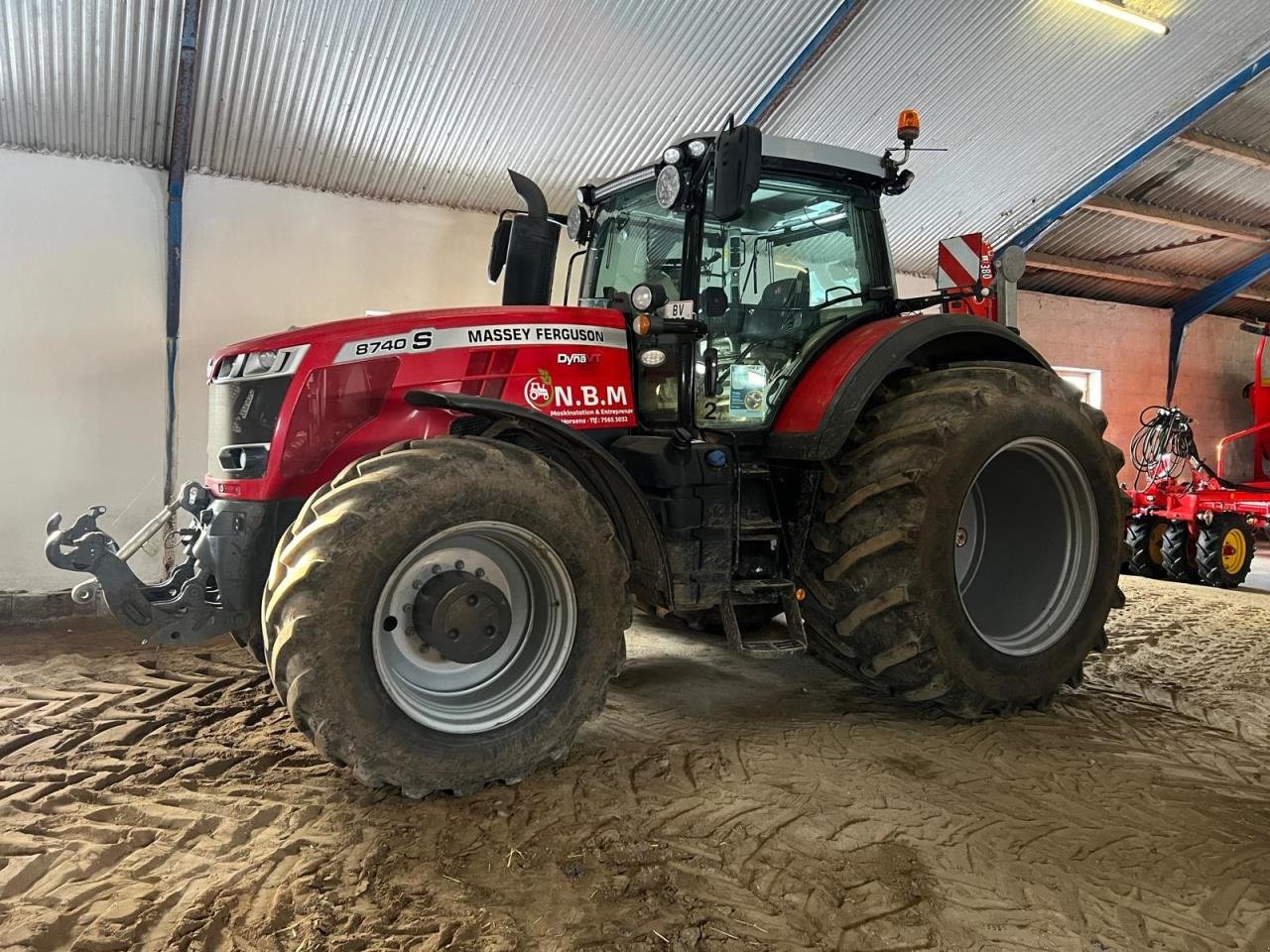 Traktor van het type Massey Ferguson 8740, Gebrauchtmaschine in Middelfart (Foto 2)