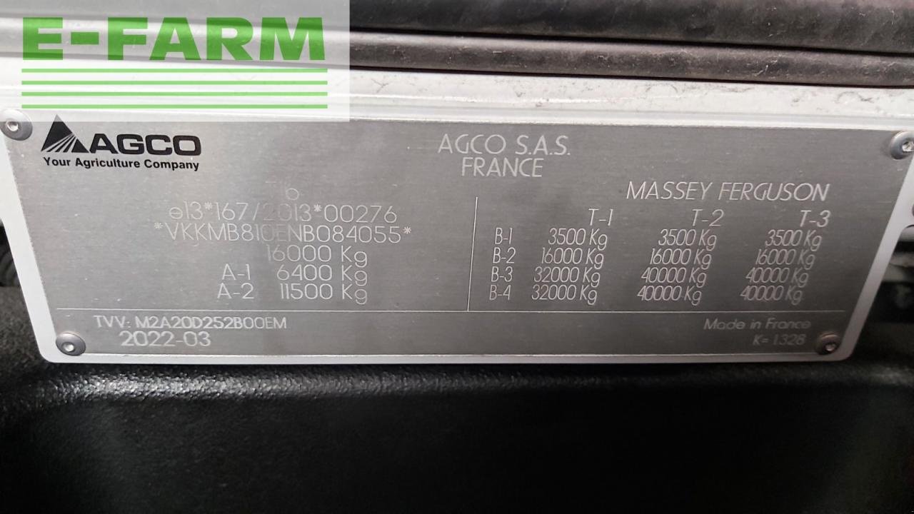 Traktor του τύπου Massey Ferguson 8S.205, Gebrauchtmaschine σε Hamburg (Φωτογραφία 7)