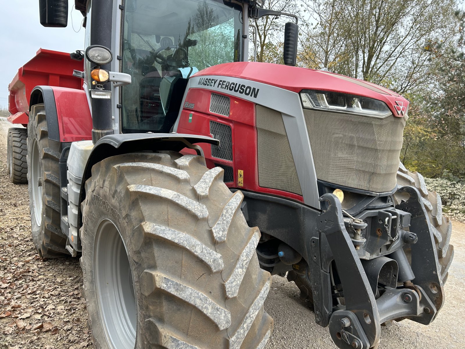 Traktor Türe ait Massey Ferguson 8S.225 Dyna VT, Gebrauchtmaschine içinde Markt Erlbach (resim 4)