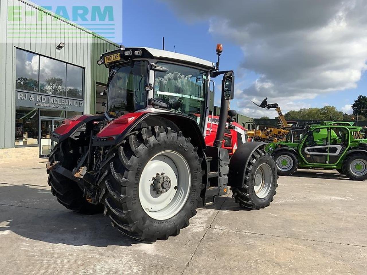 Traktor typu Massey Ferguson 8s.245 tractor (st21153), Gebrauchtmaschine w SHAFTESBURY (Zdjęcie 7)