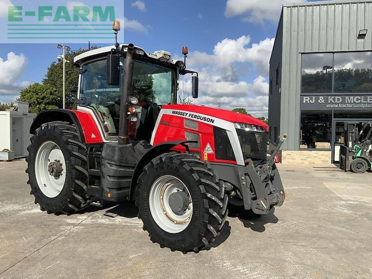 Traktor typu Massey Ferguson 8s.245 tractor (st21153), Gebrauchtmaschine w SHAFTESBURY (Zdjęcie 9)