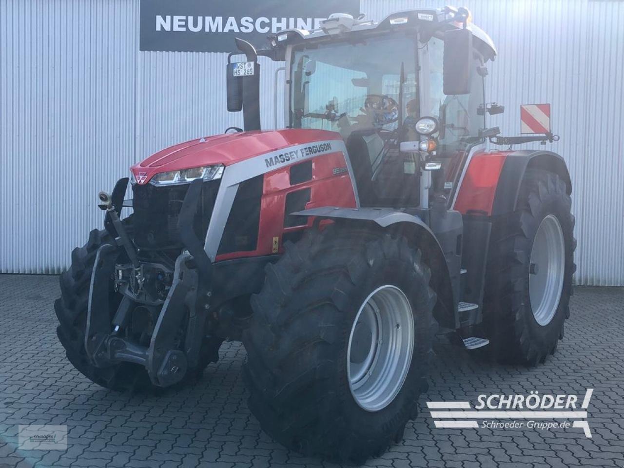 Traktor типа Massey Ferguson 8S.265 DYNA-VT EXCLUSIVE, Neumaschine в Ahlerstedt (Фотография 1)