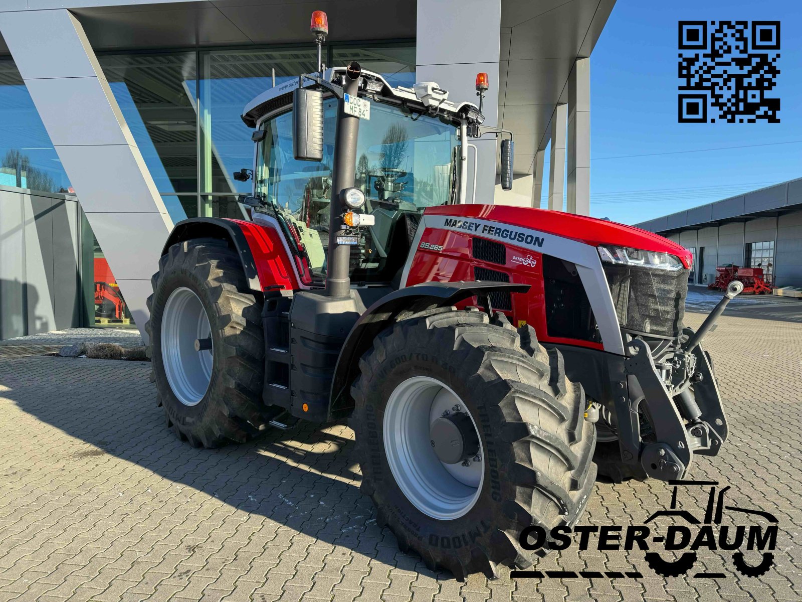 Traktor typu Massey Ferguson 8S.265 Dyna VT Exclusive, Neumaschine w Kaisersesch (Zdjęcie 1)