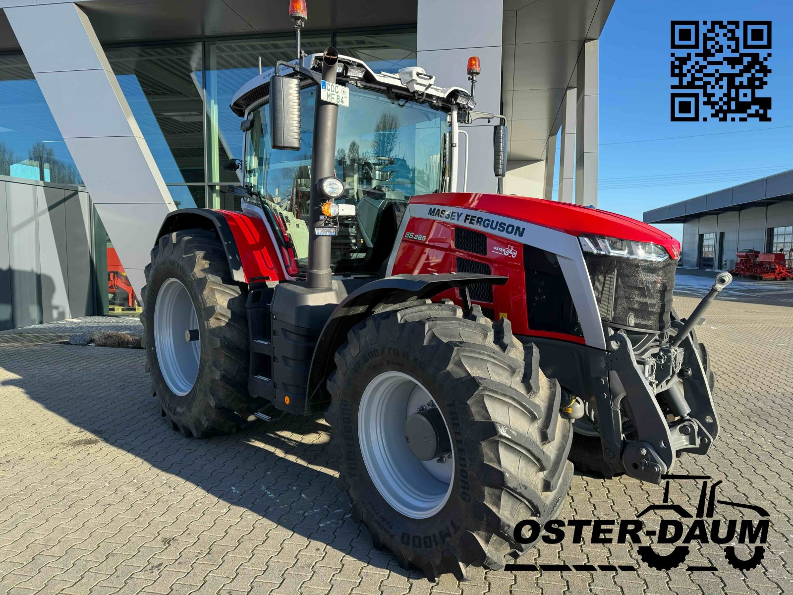 Traktor typu Massey Ferguson 8S.265 Dyna VT Exclusive, Neumaschine w Kaisersesch (Zdjęcie 5)