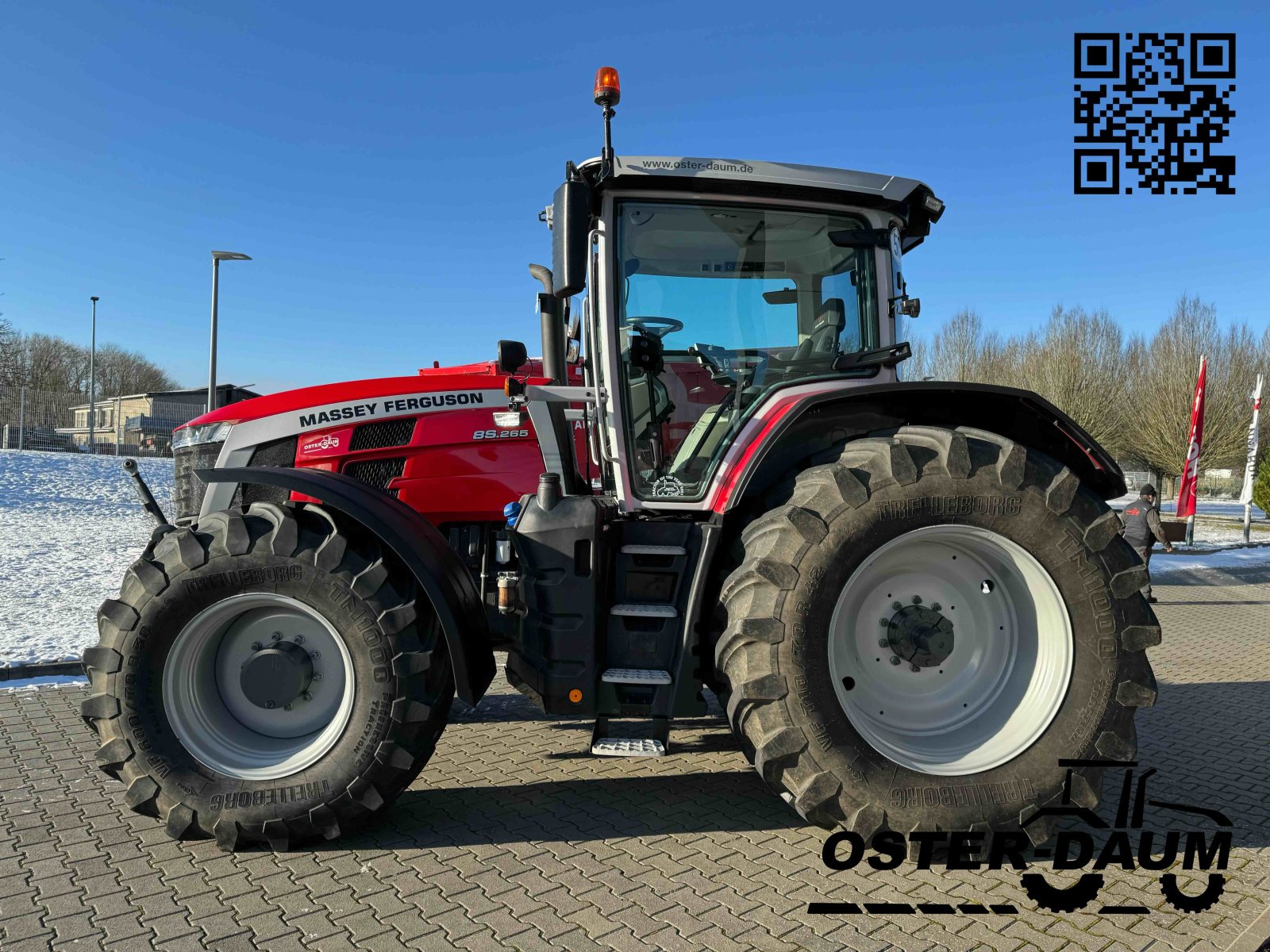 Traktor des Typs Massey Ferguson 8S.265 Dyna VT Exclusive, Neumaschine in Kaisersesch (Bild 7)