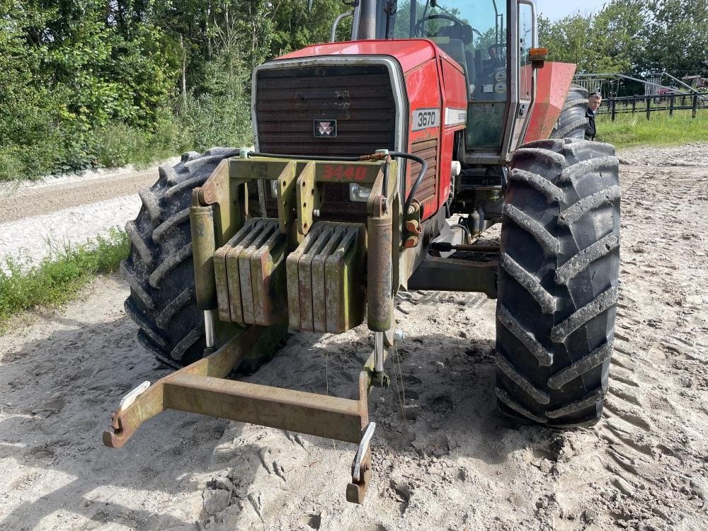 Traktor of the type Massey Ferguson Massey Ferguson 3670 Dynashift, Gebrauchtmaschine in Dronninglund (Picture 4)