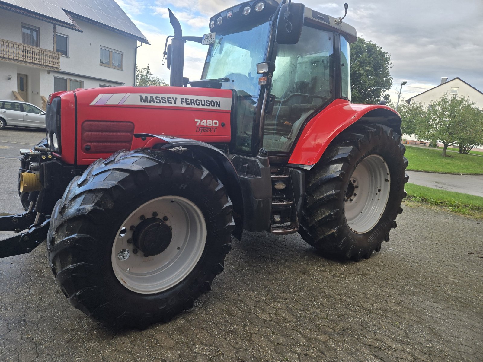 Traktor du type Massey Ferguson Massey Ferguson 7480, Gebrauchtmaschine en Hilpoltstein (Photo 1)