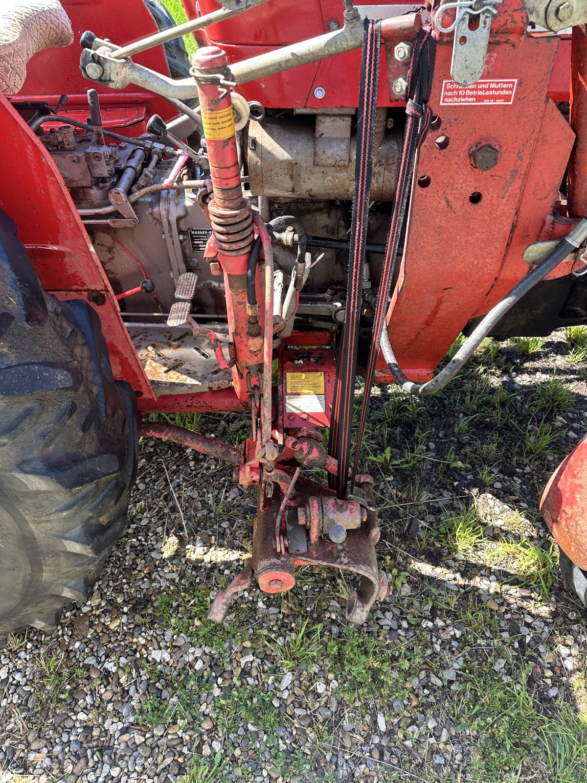 Traktor del tipo Massey Ferguson Mf 133 Super, Gebrauchtmaschine en Deining (Imagen 4)