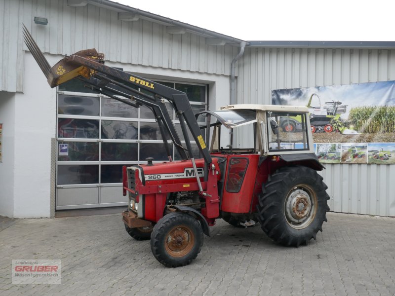 Traktor του τύπου Massey Ferguson MF 260 + Baas Frontlader, Gebrauchtmaschine σε Dorfen