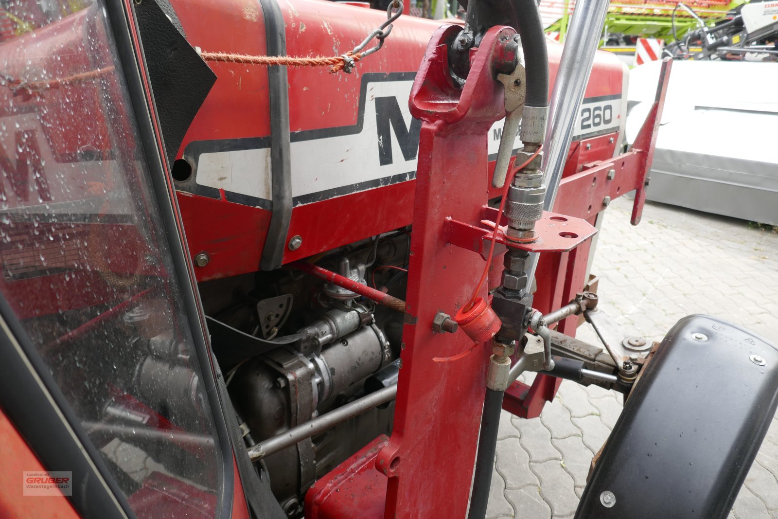 Traktor Türe ait Massey Ferguson MF 260 + Baas Frontlader, Gebrauchtmaschine içinde Dorfen (resim 5)