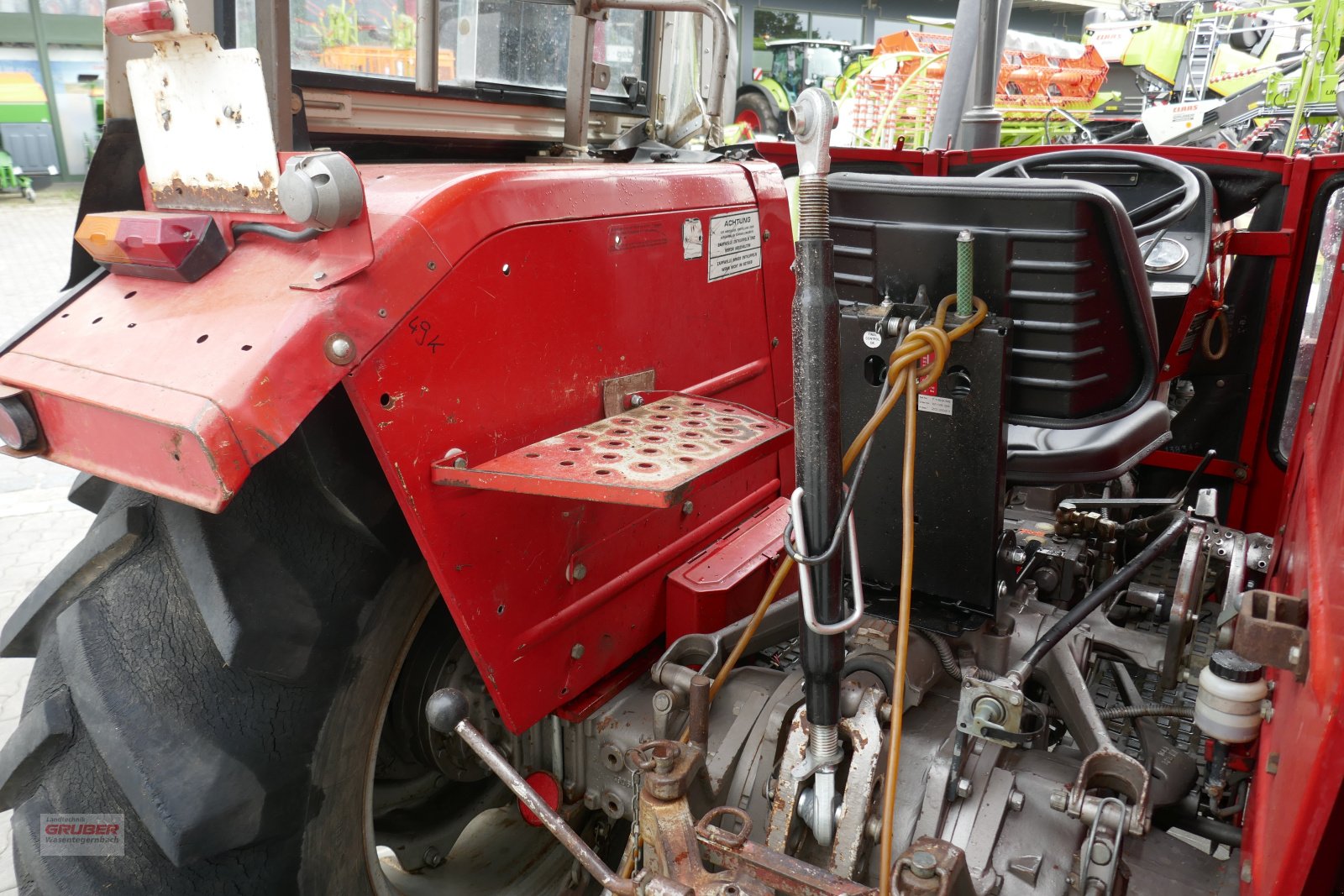 Traktor Türe ait Massey Ferguson MF 260 + Baas Frontlader, Gebrauchtmaschine içinde Dorfen (resim 9)