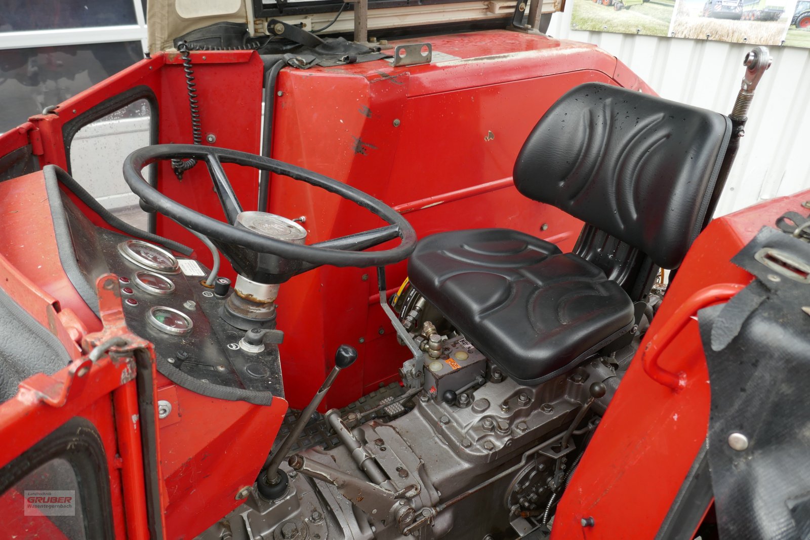 Traktor Türe ait Massey Ferguson MF 260 + Baas Frontlader, Gebrauchtmaschine içinde Dorfen (resim 12)