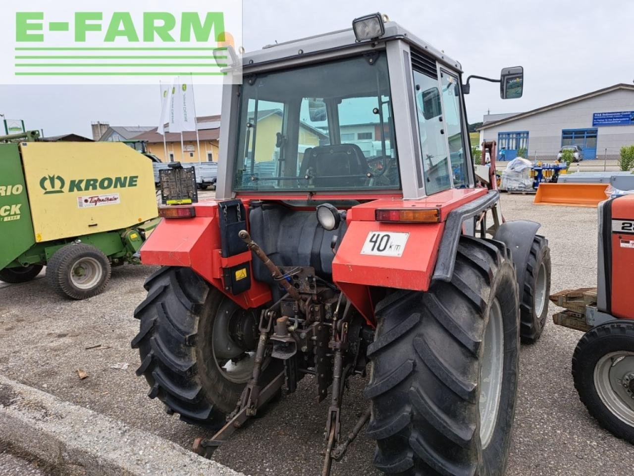 Traktor typu Massey Ferguson MF 377, Gebrauchtmaschine w REDLHAM (Zdjęcie 5)