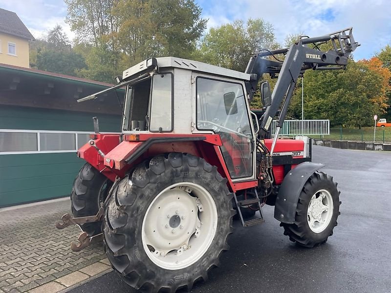 Traktor от тип Massey Ferguson MF 397 A Allradschlepper Frontlader Servolenkung baugleich Landini 8880 DT, Gebrauchtmaschine в Niedernhausen OT Engenhahn (Снимка 3)