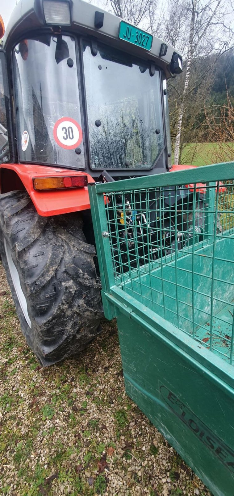 Traktor des Typs Massey Ferguson MF 4335-4, Gebrauchtmaschine in 2800 DELEMONT (Bild 1)