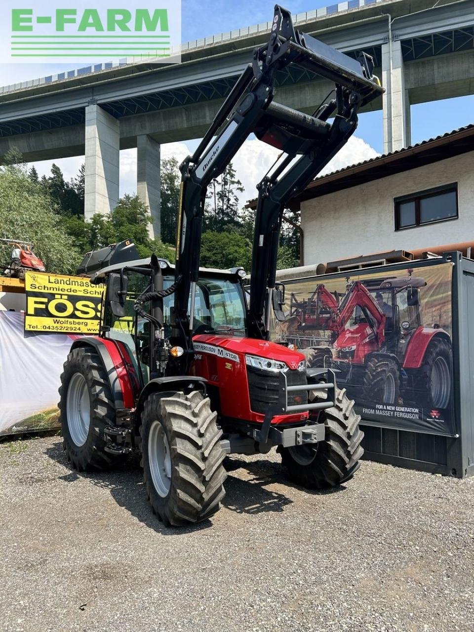 Traktor typu Massey Ferguson mf 4708 m kabine, Gebrauchtmaschine v WOLFSBERG (Obrázok 2)