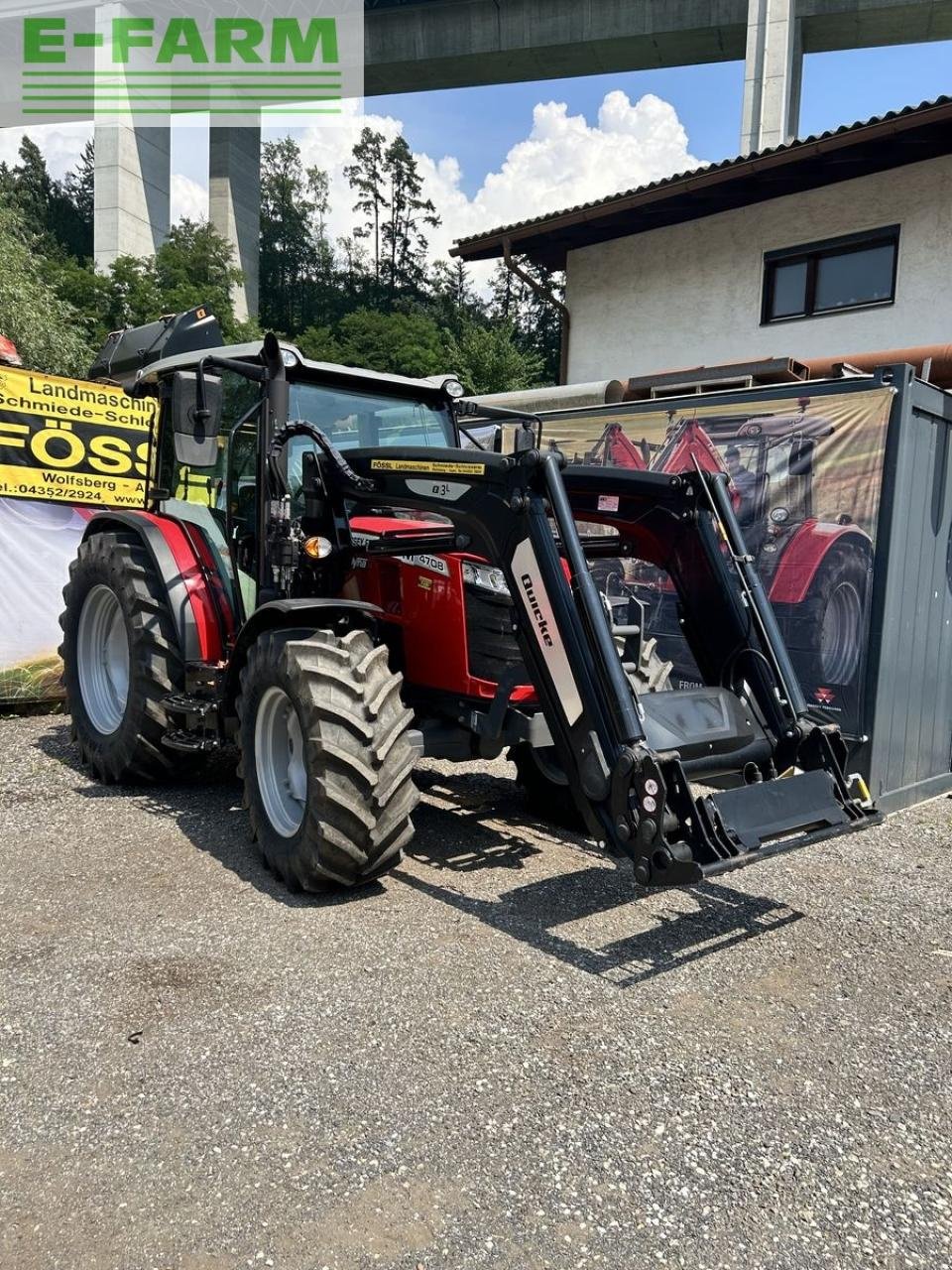 Traktor typu Massey Ferguson mf 4708 m kabine, Gebrauchtmaschine v WOLFSBERG (Obrázok 22)