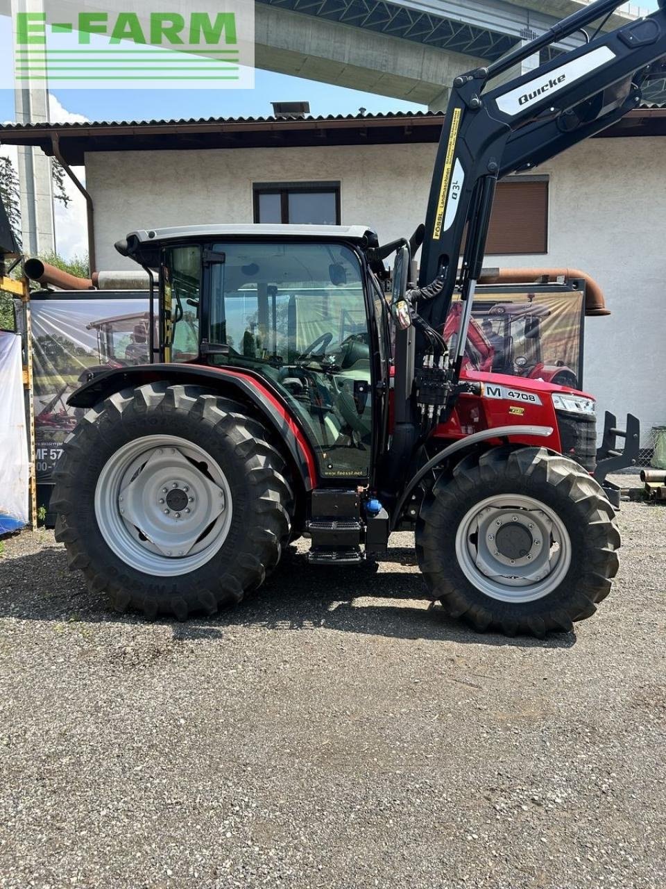 Traktor des Typs Massey Ferguson mf 4708 m kabine, Gebrauchtmaschine in WOLFSBERG (Bild 4)