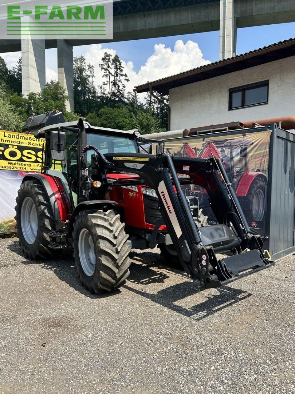 Traktor του τύπου Massey Ferguson mf 4708 m kabine, Gebrauchtmaschine σε WOLFSBERG (Φωτογραφία 23)