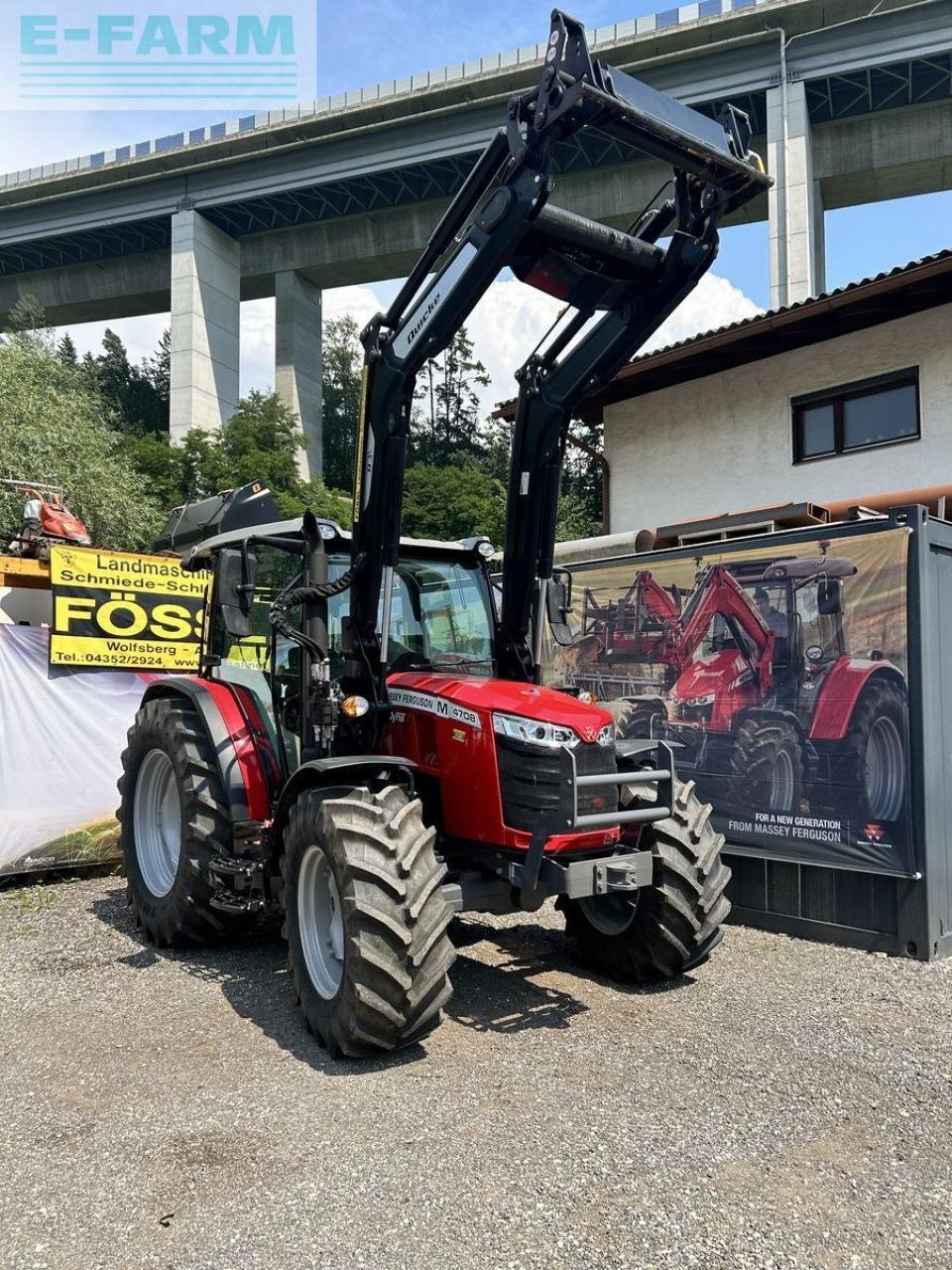 Traktor of the type Massey Ferguson mf 4708 m kabine, Gebrauchtmaschine in WOLFSBERG (Picture 2)